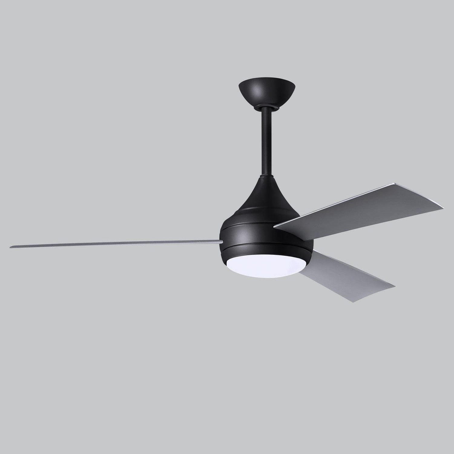 Matthews Fan Company - DA-BK-BS - 52"Ceiling Fan - Donaire - Matte Black