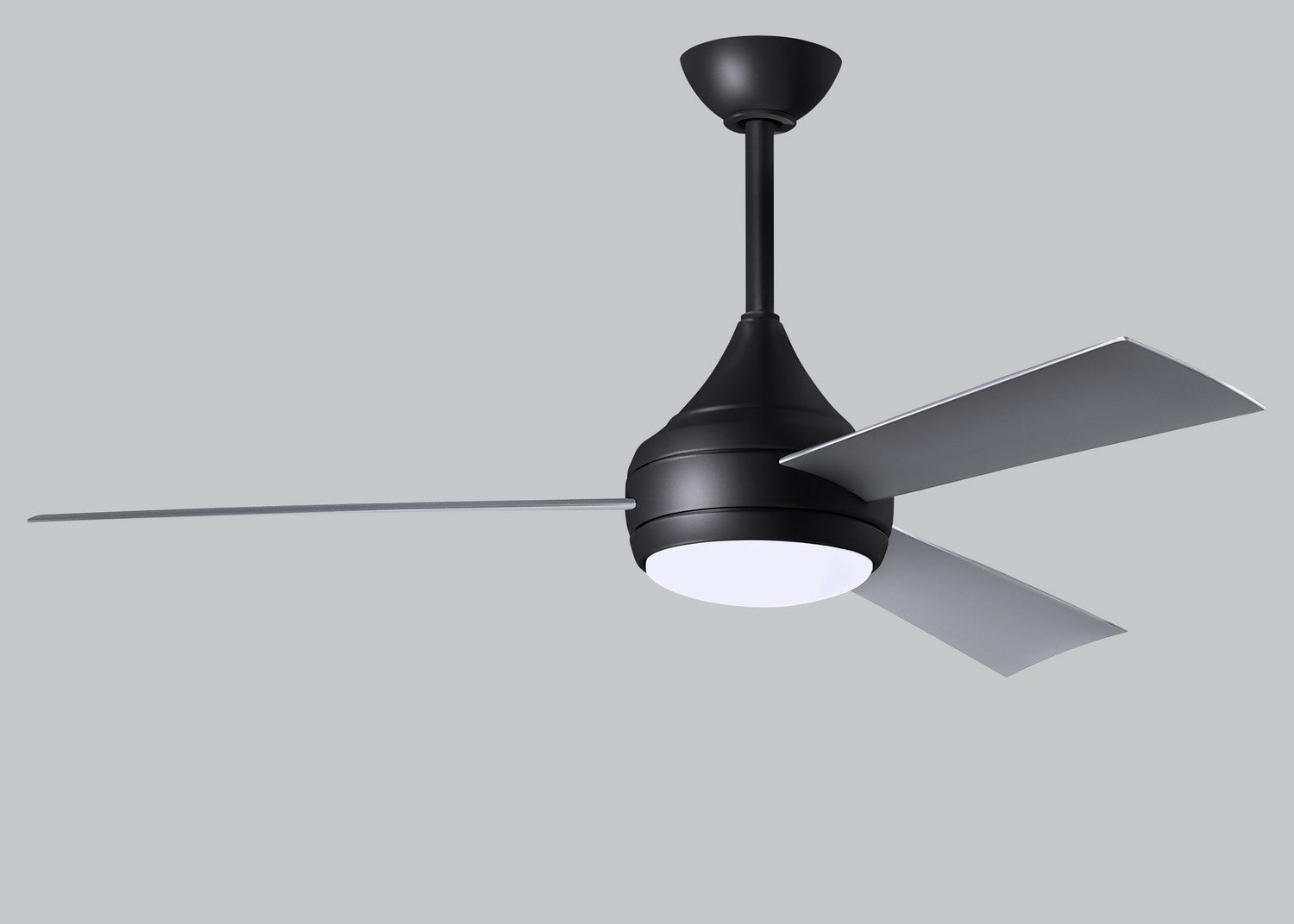 Matthews Fan Company - DA-BK-BS - 52" Ceiling Fan - Donaire - Matte Black