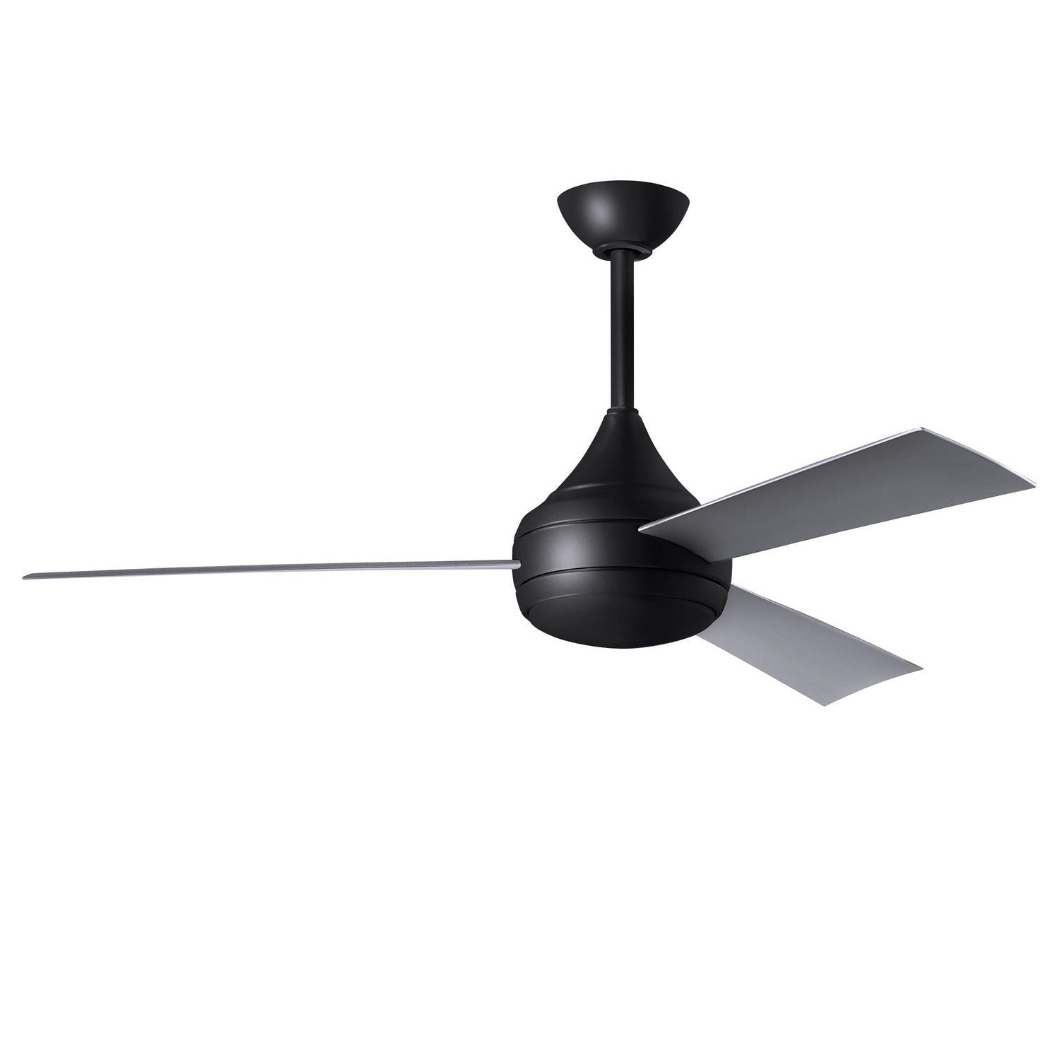 Matthews Fan Company - DA-BK-BS - 52"Ceiling Fan - Donaire - Matte Black