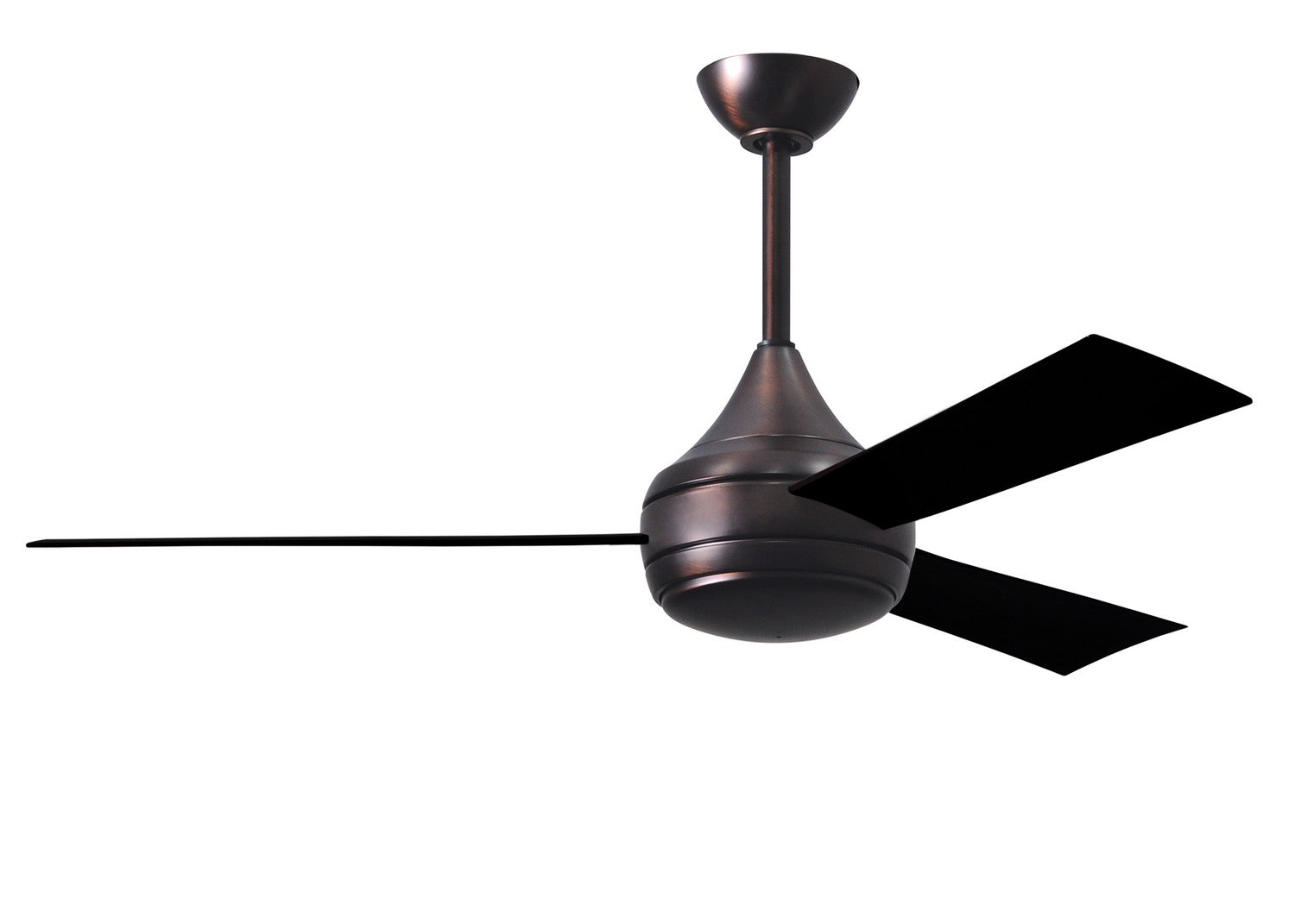 Matthews Fan Company - DA-BB-BK - 52"Ceiling Fan - Donaire - Brushed Bronze