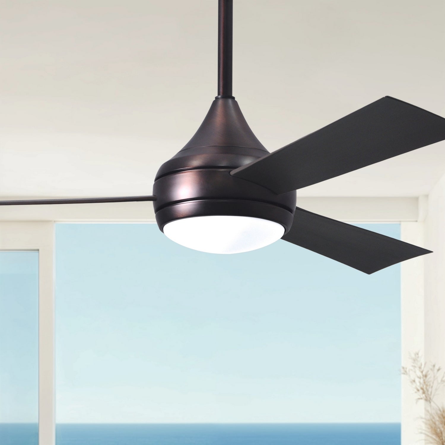 Matthews Fan Company - DA-BB-BB - 52" Ceiling Fan - Donaire - Brushed Bronze