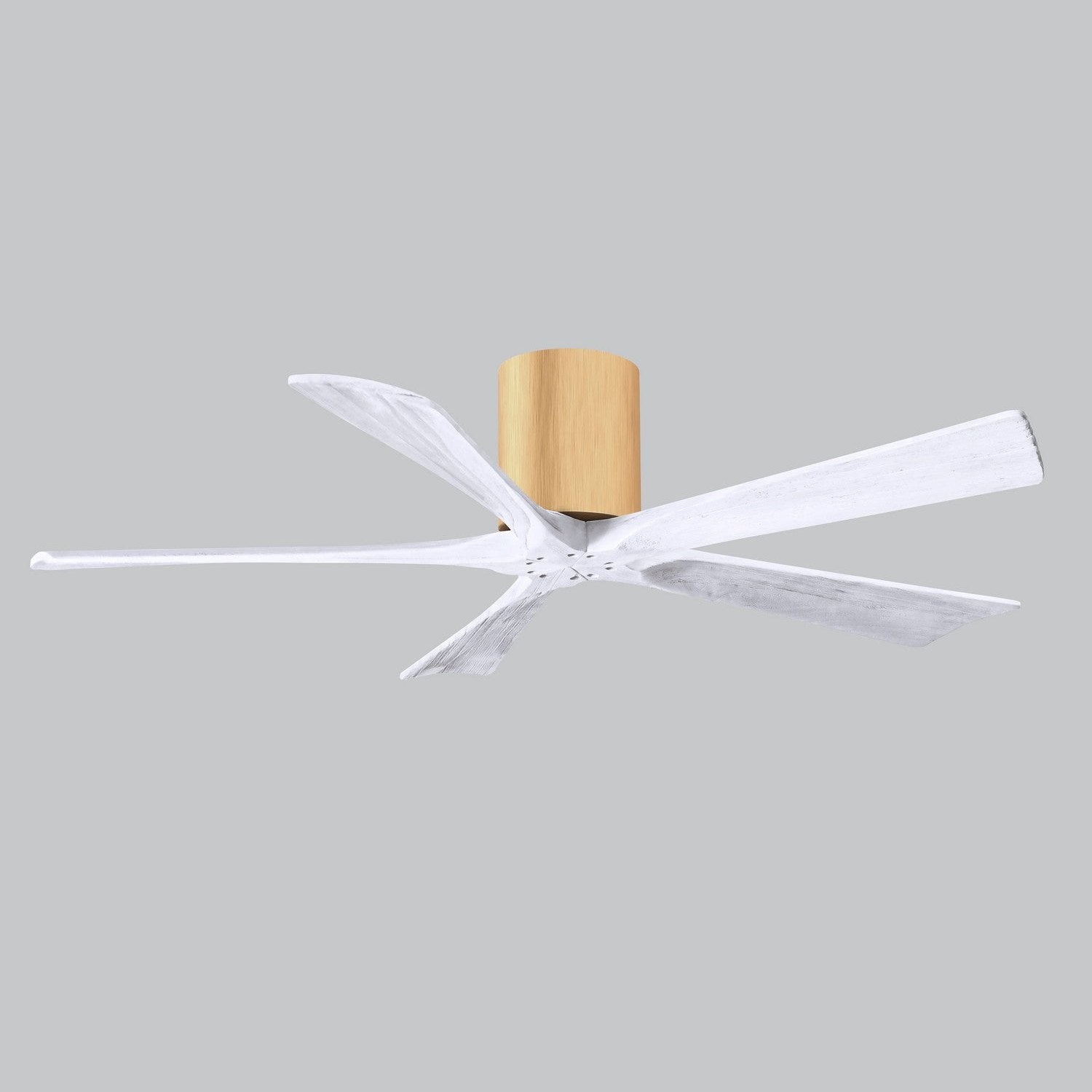 Matthews Fan Company - IR5H-LM-MWH-52 - 52"Ceiling Fan - Irene-5H - Light Maple