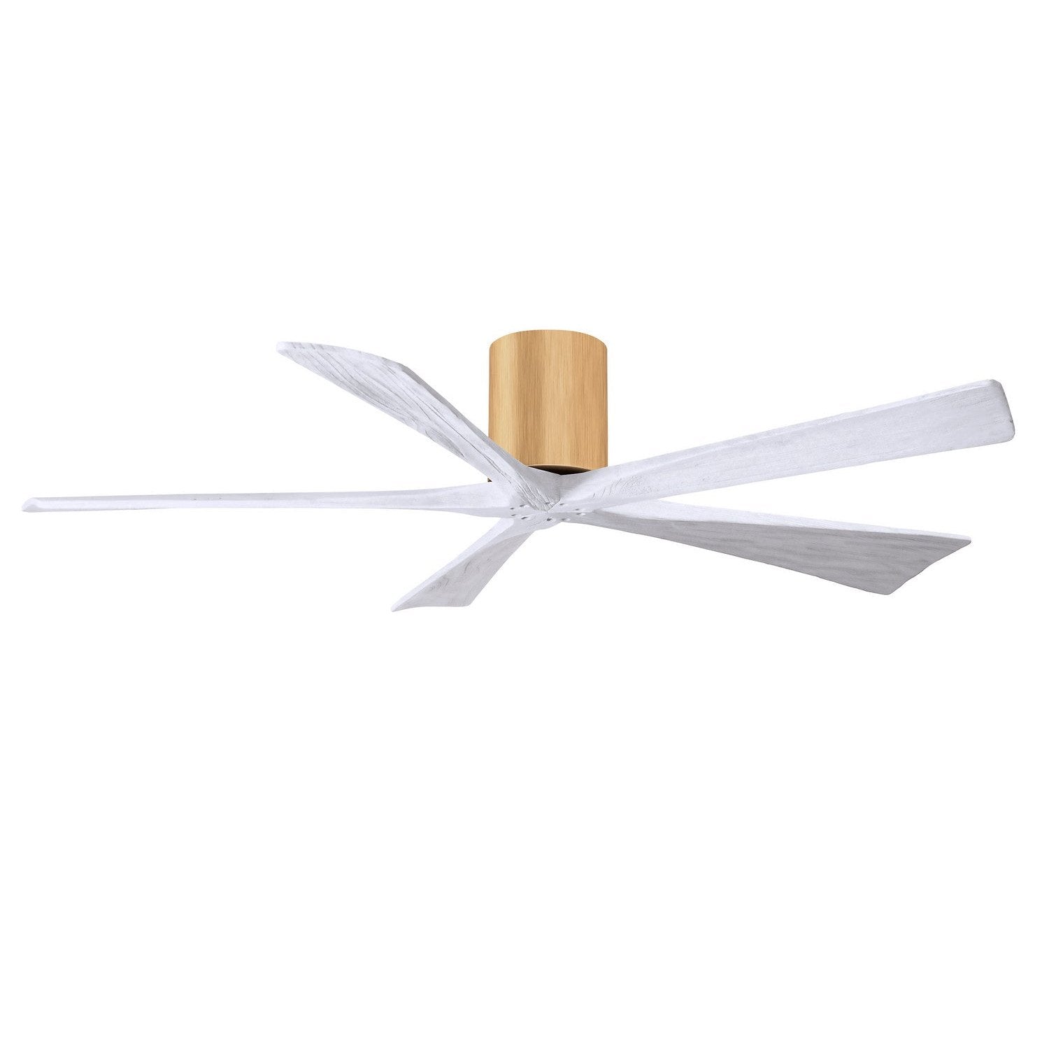 Matthews Fan Company - IR5H-LM-MWH-60 - 60"Ceiling Fan - Irene-5H - Light Maple