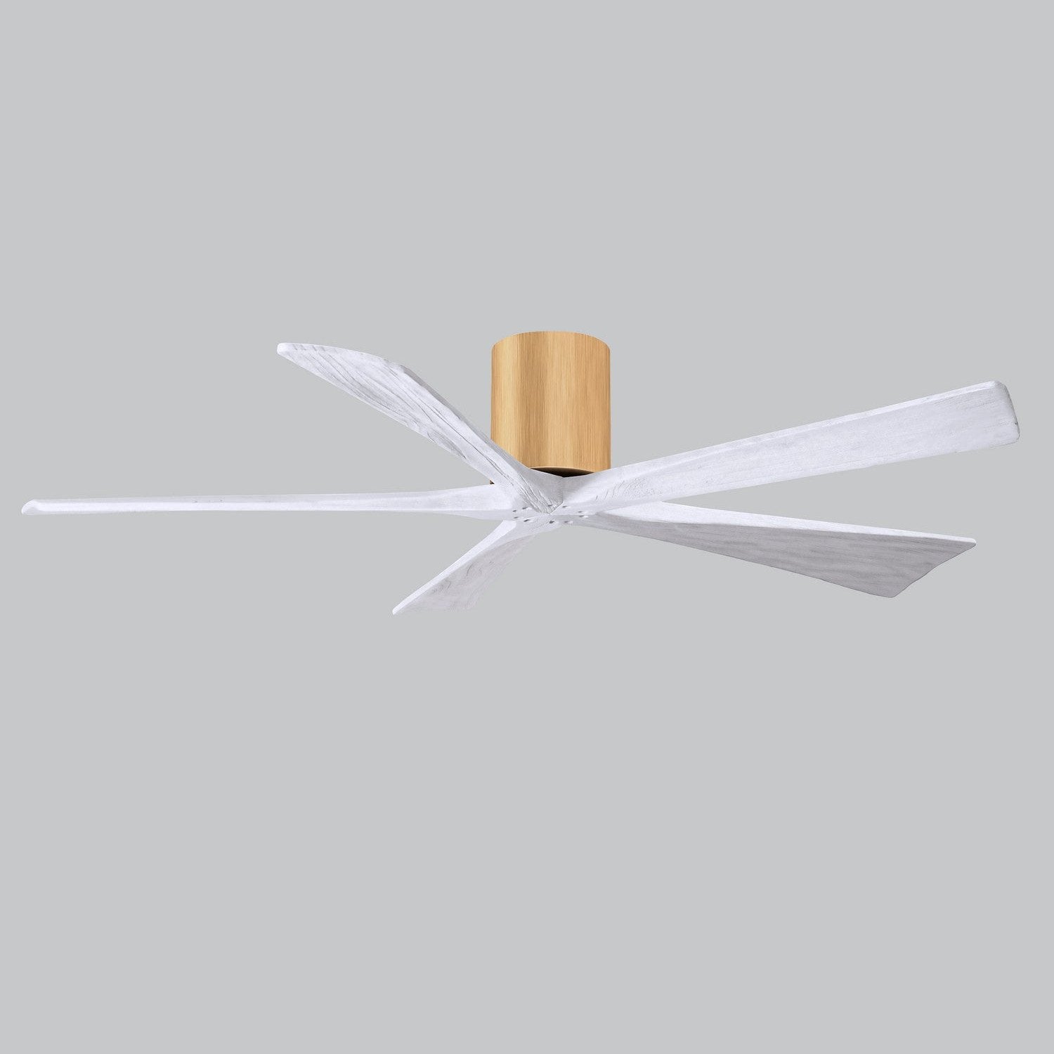Matthews Fan Company - IR5H-LM-MWH-60 - 60"Ceiling Fan - Irene-5H - Light Maple