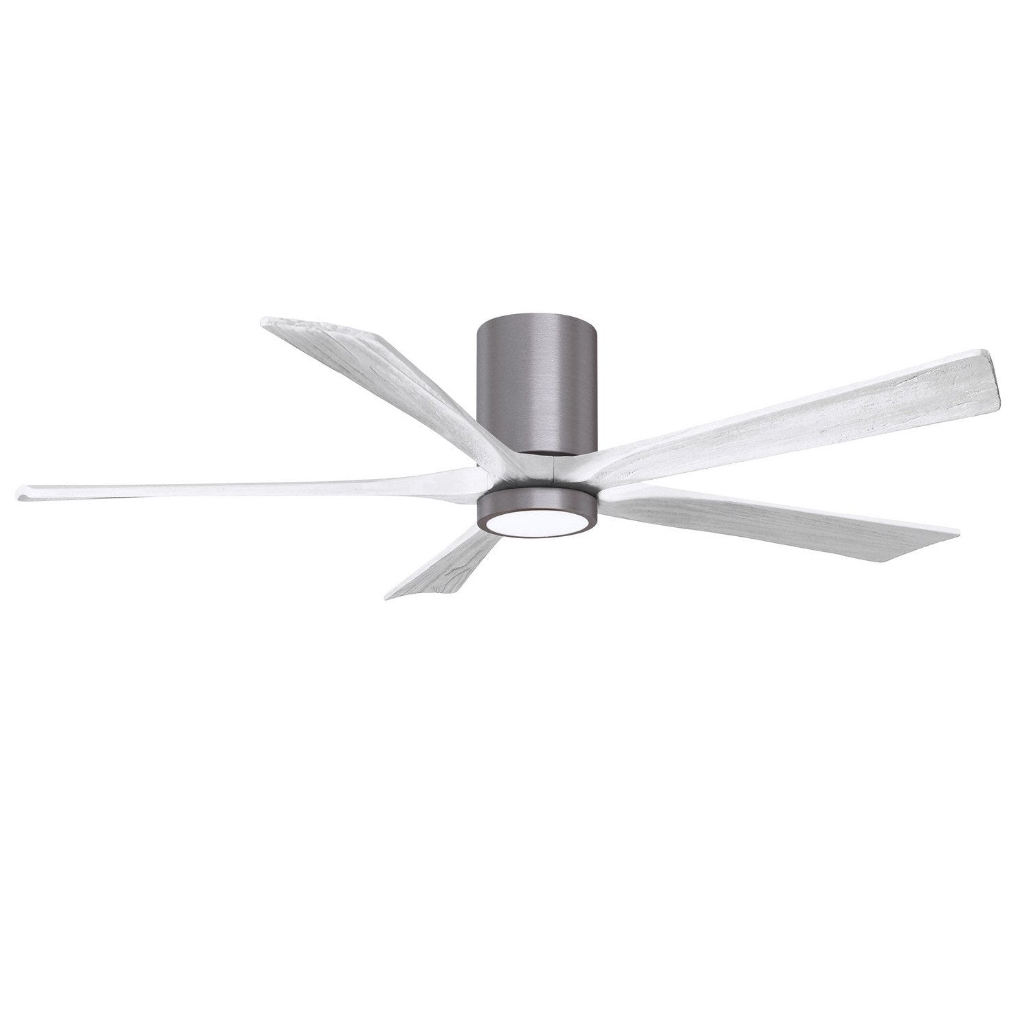 Matthews Fan Company - IR5HLK-BP-MWH-60 - 60"Ceiling Fan - Irene-5HLK - Brushed Pewter