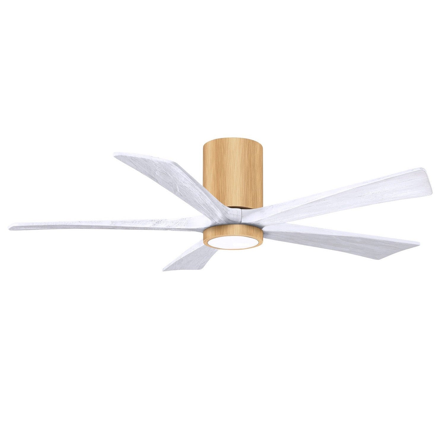 Matthews Fan Company - IR5HLK-LM-MWH-52 - 52"Ceiling Fan - Irene-5HLK - Light Maple