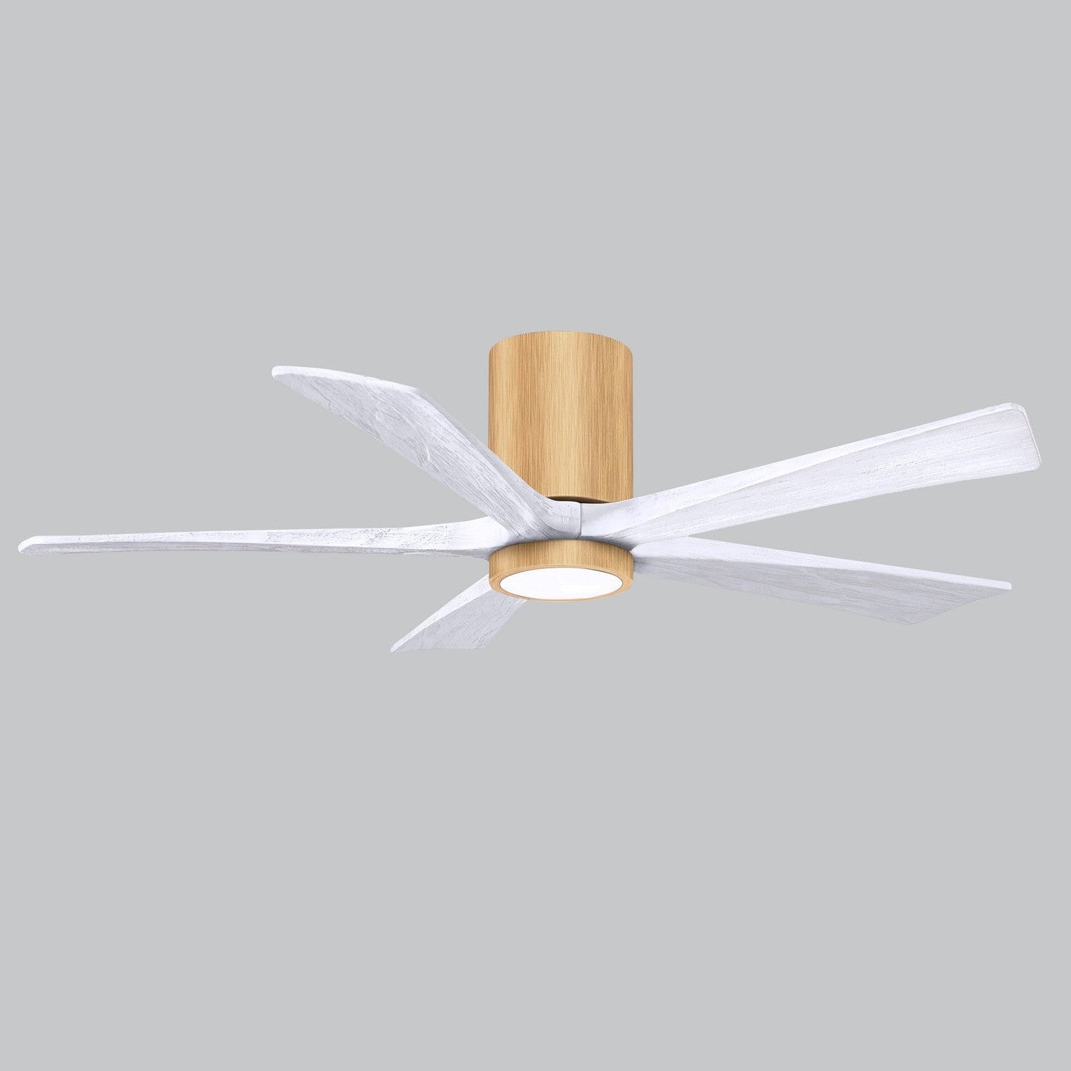 Matthews Fan Company - IR5HLK-LM-MWH-52 - 52"Ceiling Fan - Irene-5HLK - Light Maple
