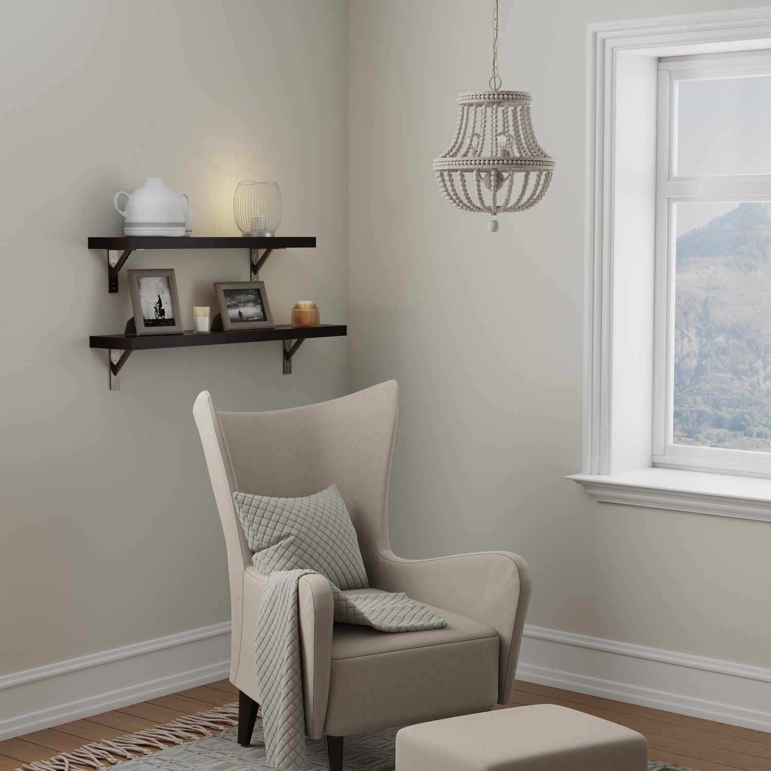 Capital Lighting - AA1022SR - Three Light Chandelier - Handley - Sand Dollar