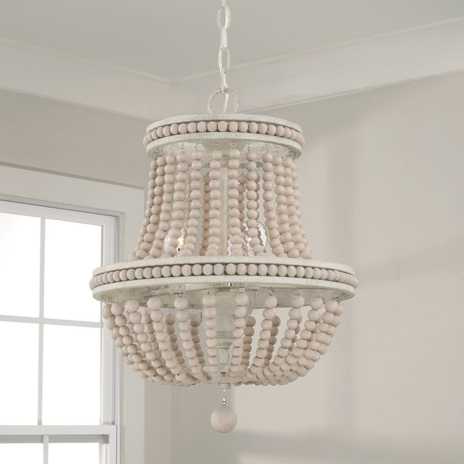 Capital Lighting - AA1022SR - Three Light Chandelier - Handley - Sand Dollar