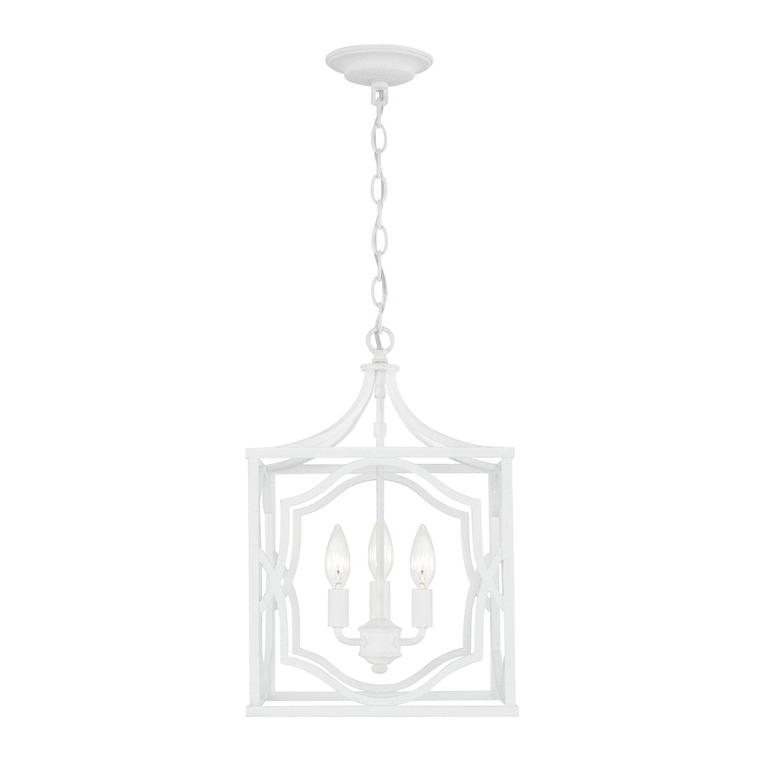 Capital Lighting - AA1019XW - Three Light Foyer Pendant - Anna - Textured White