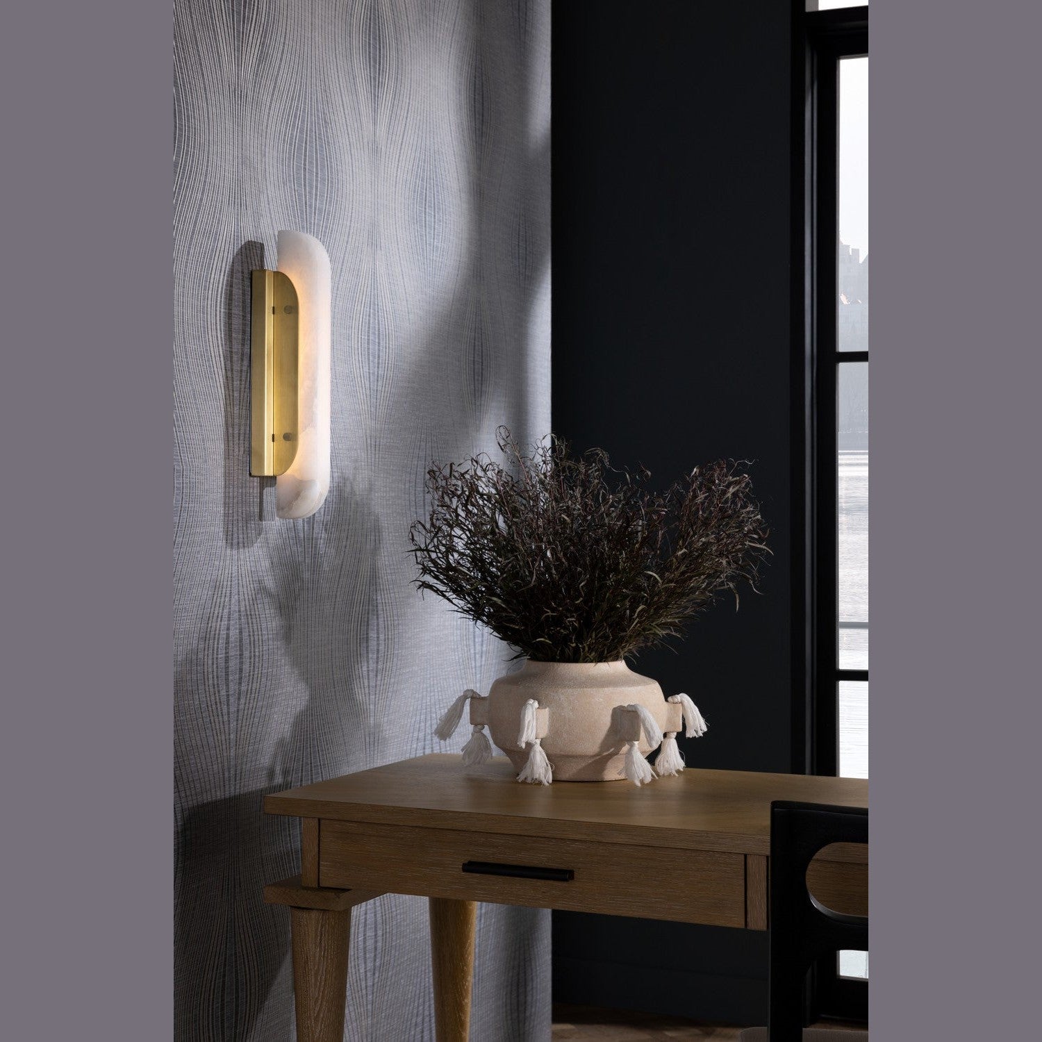 Arteriors - DWC13 - LED Wall Sconce - Velasco - White
