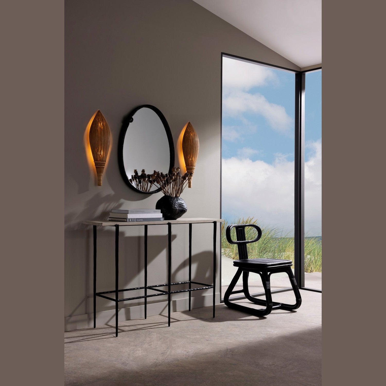 Arteriors - DWS01 - Two Light Wall Sconce - Tidal - Natural