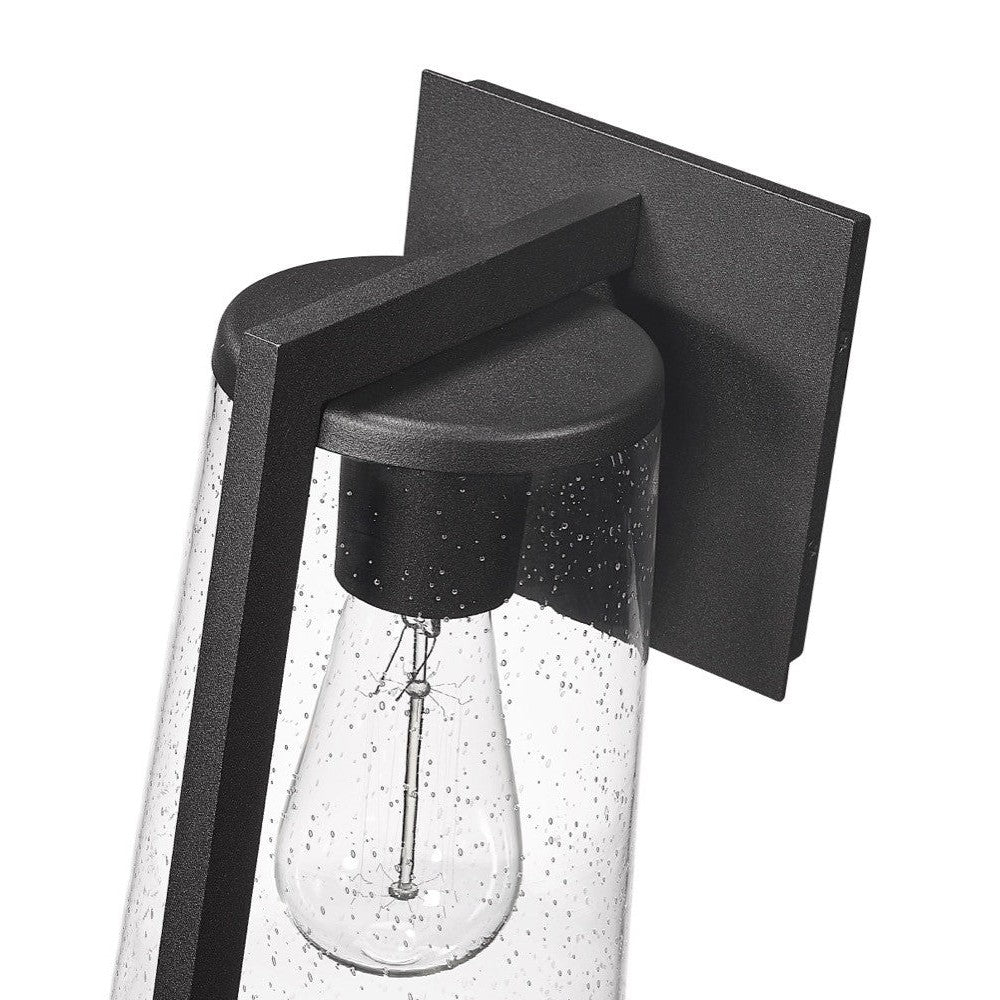 Artcraft - AC8820BK - One Light Outdoor Wall Sconce - Portofino - Black