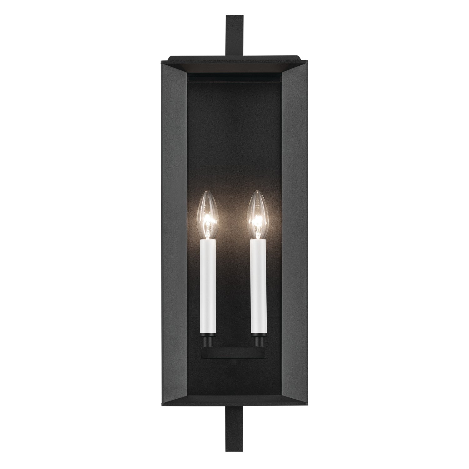 Kichler - 59133BKT - Two Light Outdoor Wall Mount - Kroft - Textured Black