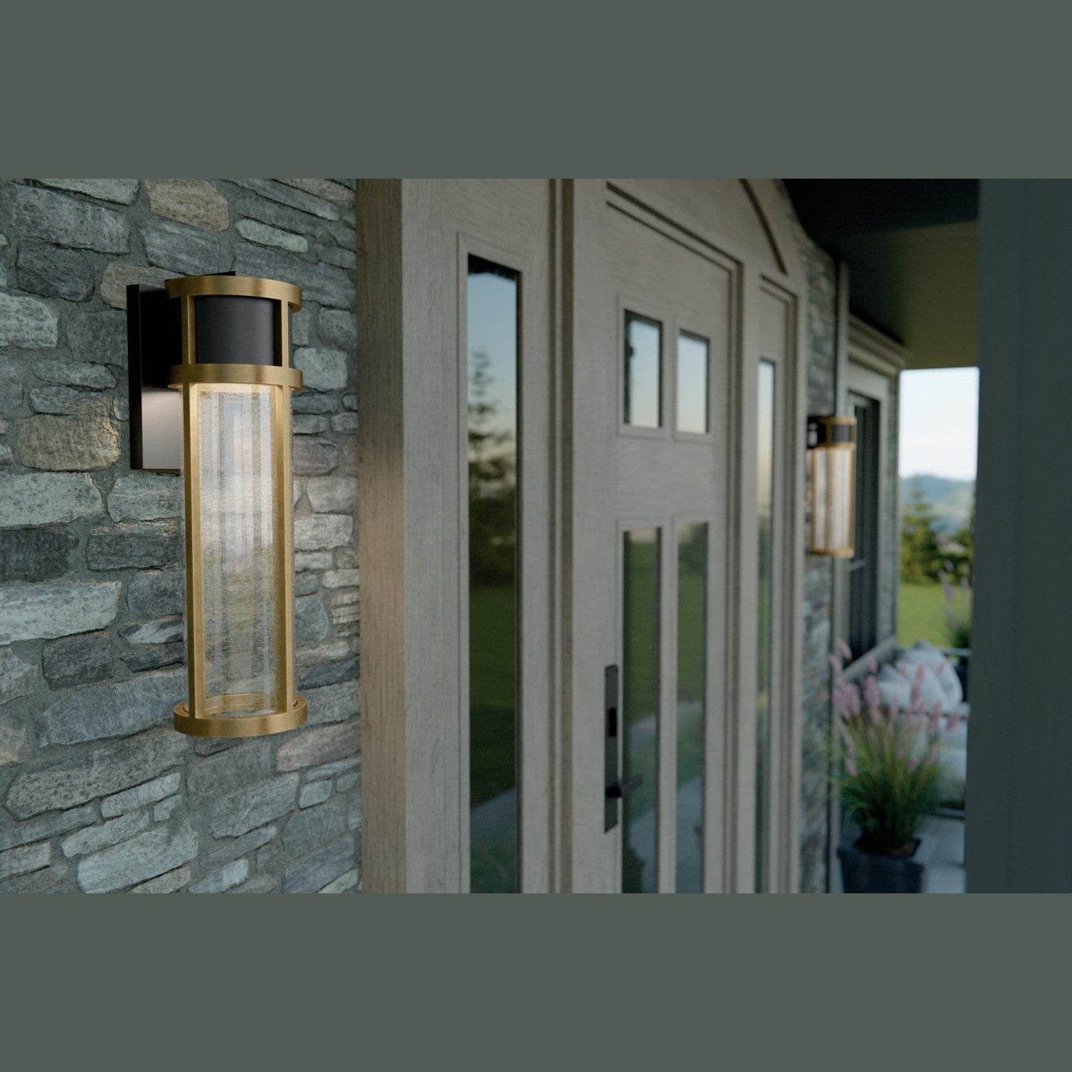 Kichler - 59141BKT - LED Outdoor Wall Mount - Camillo - Textured Black