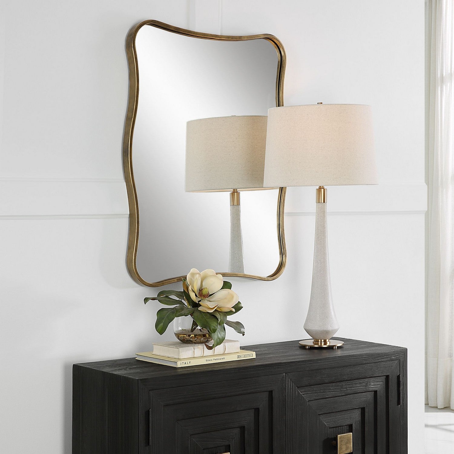 Uttermost - 09930 - Mirror - Pavia - Antiqued Gold
