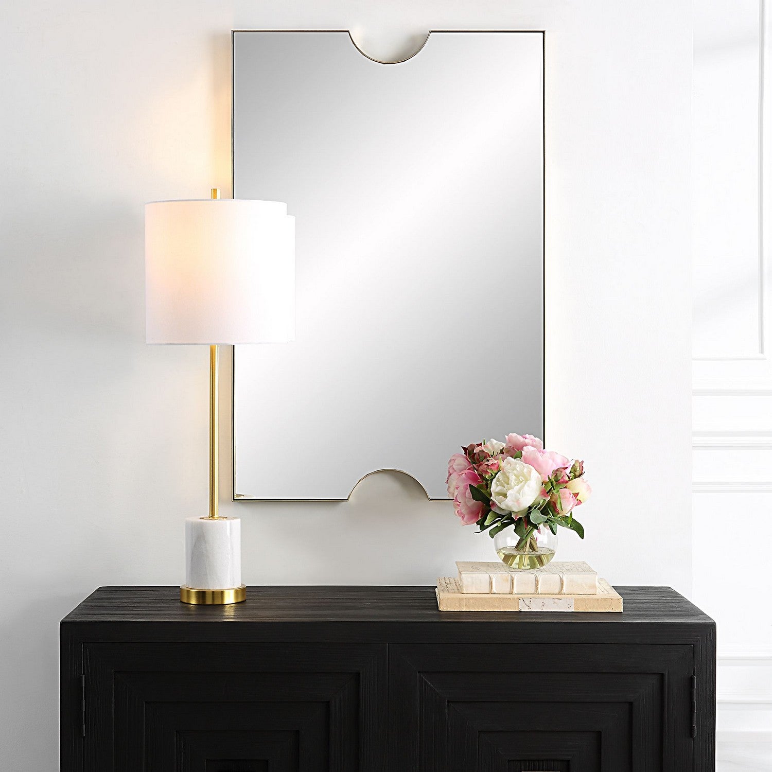Uttermost - 09933 - Mirror - Ticket - Metallic Gold Leaf