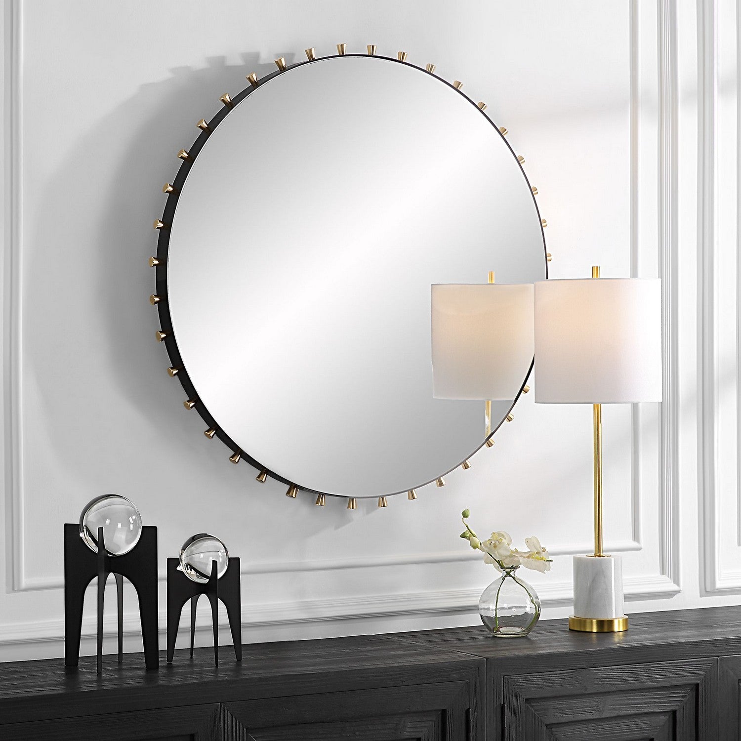 Uttermost - 09936 - Mirror - Cosmopolitan - Matte Black