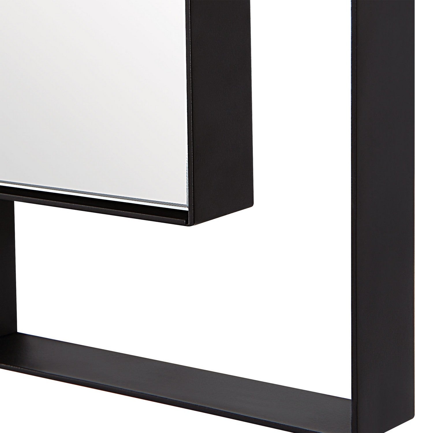Uttermost - 09938 - Mirror - Stellan - Matte Black