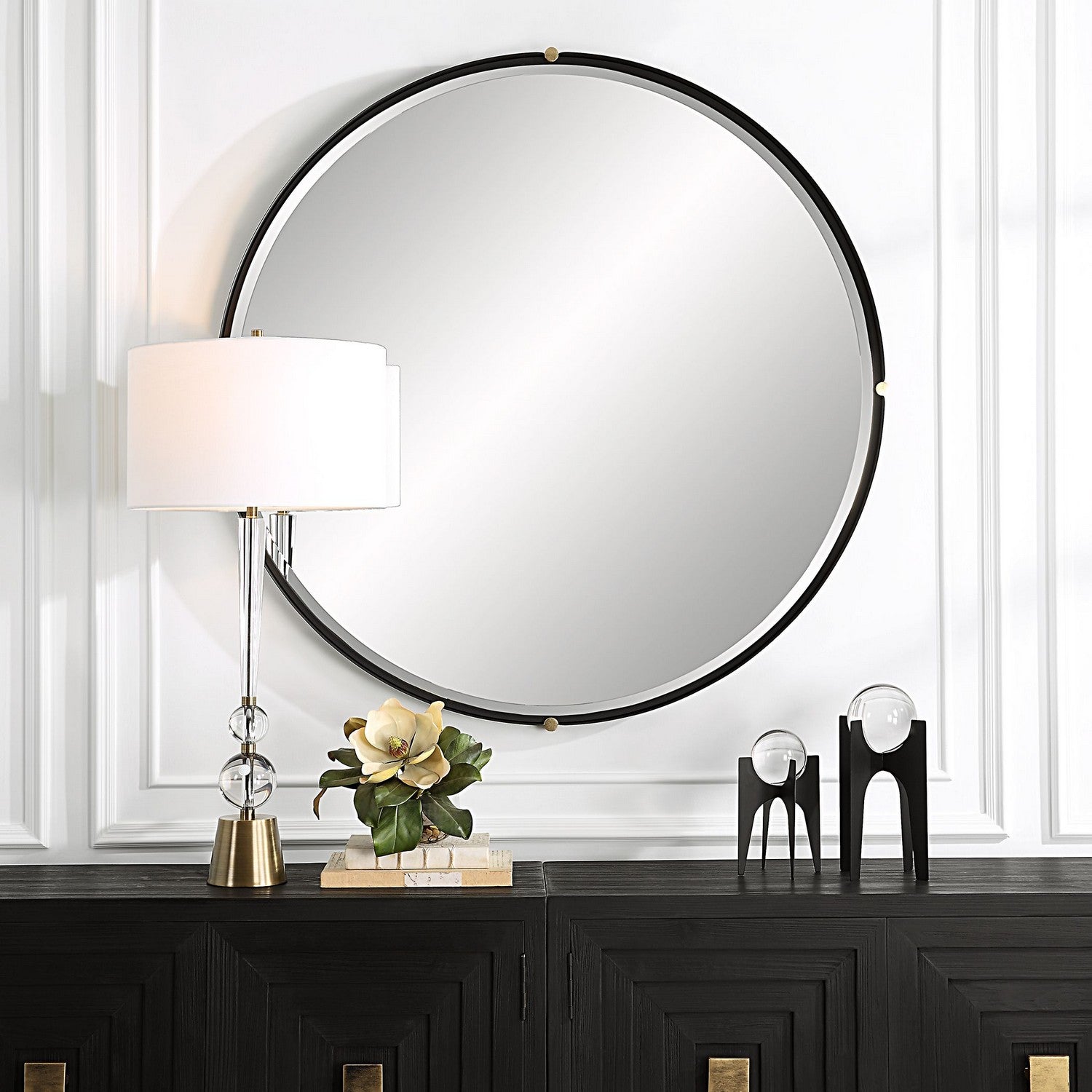 Uttermost - 09939 - Mirror - Bonded - Matte Black