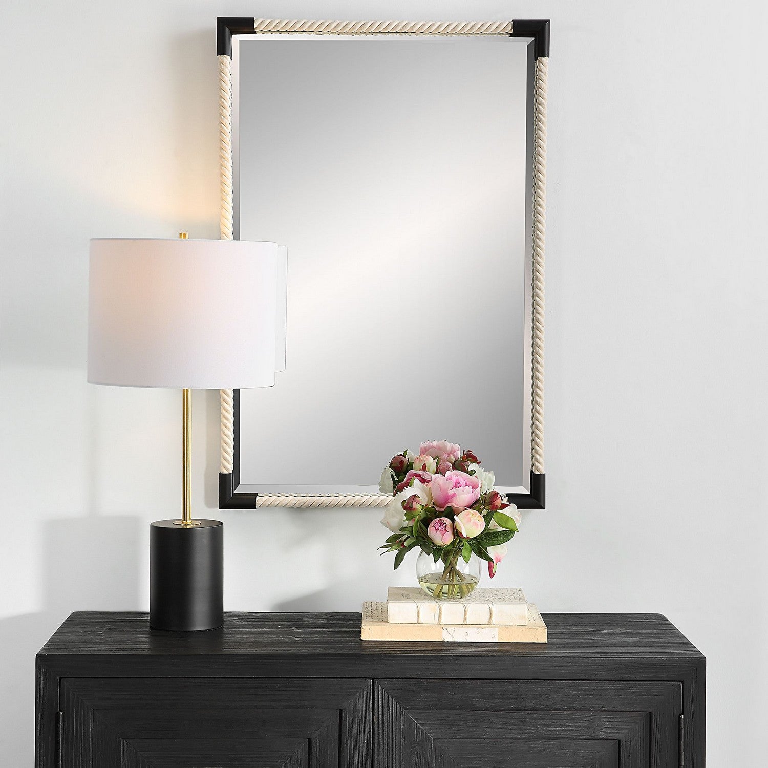 Uttermost - 09942 - Mirror - Marina - Matte Black