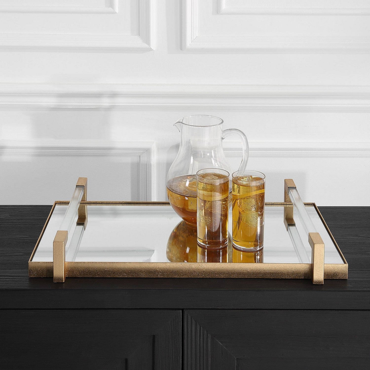 Uttermost - 18083 - Tray - Deki - Antiqued Gold Leaf