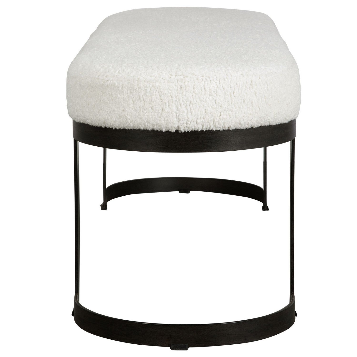 Uttermost - 23817 - Bench - Infinity - Matte Black