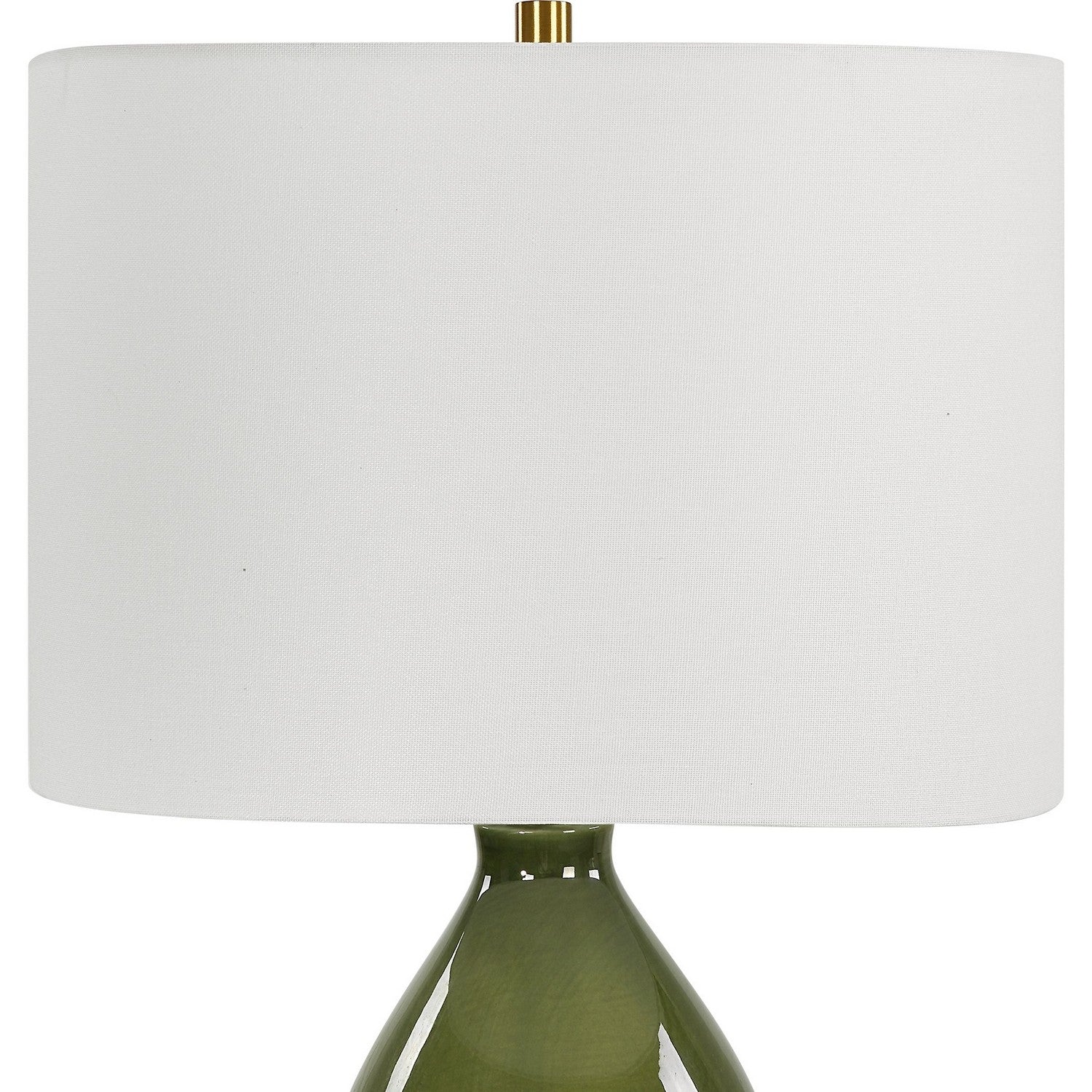 Uttermost - 30203-1 - One Light Table Lamp - Gourd - Antiqued Brass