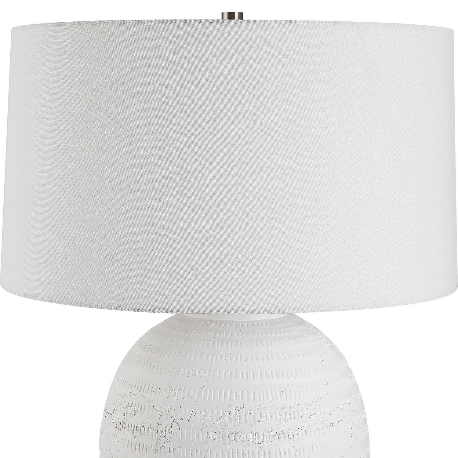 Uttermost - 30236-1 - One Light Table Lamp - Reyna - Brushed Nickel