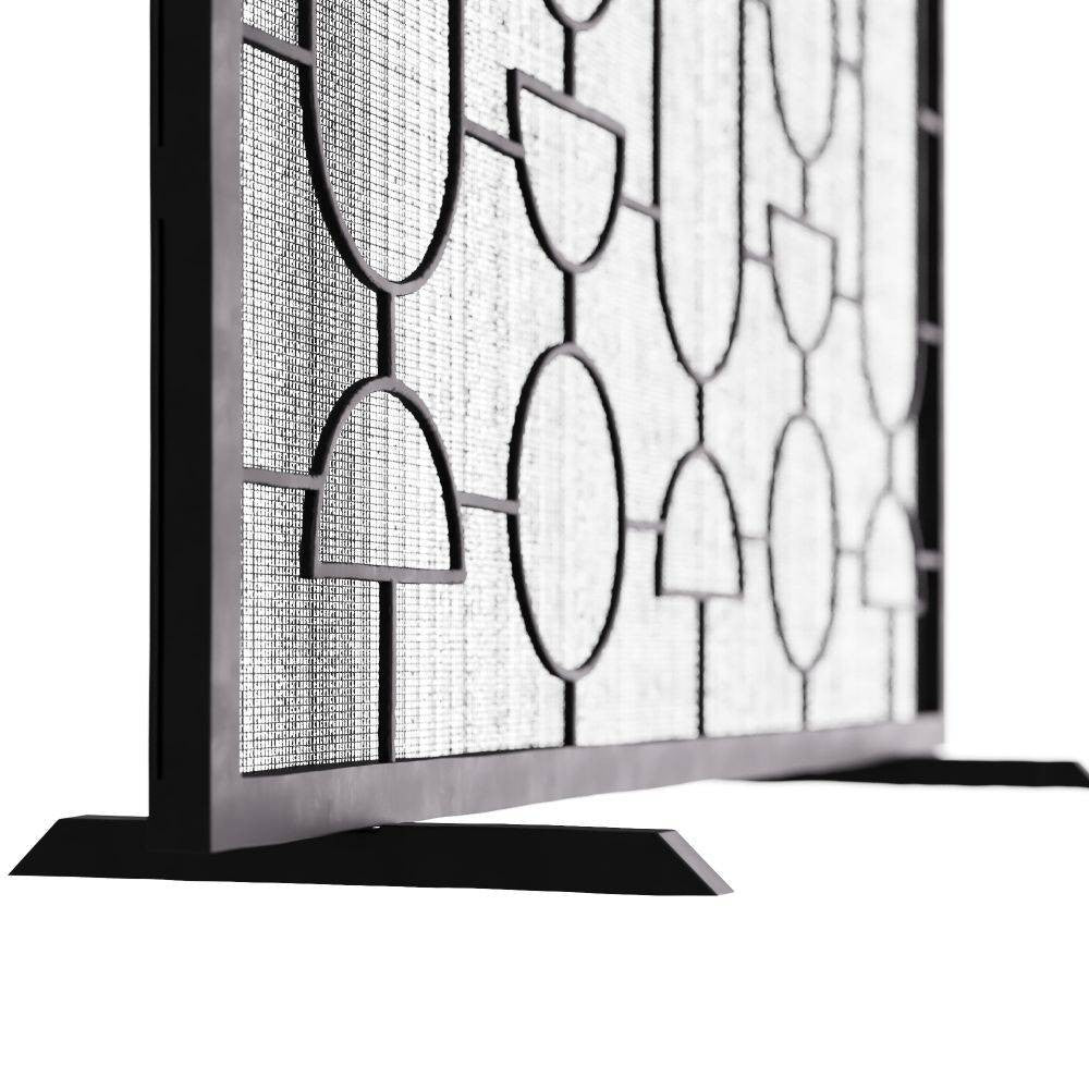 Arteriors - AFI04 - Firescreen - Adamo - Natural Iron