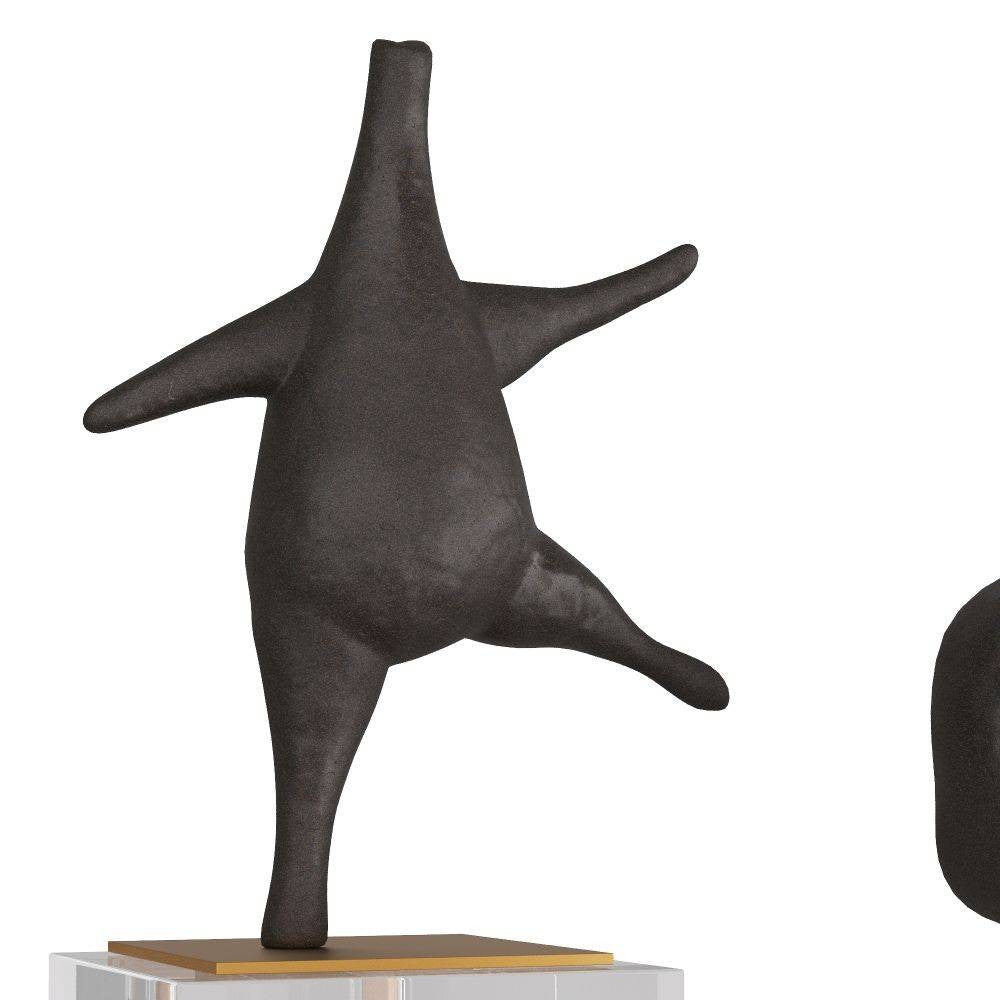 Arteriors - ASC14 - Sculptures, Set of 2 - Brovinas - Black