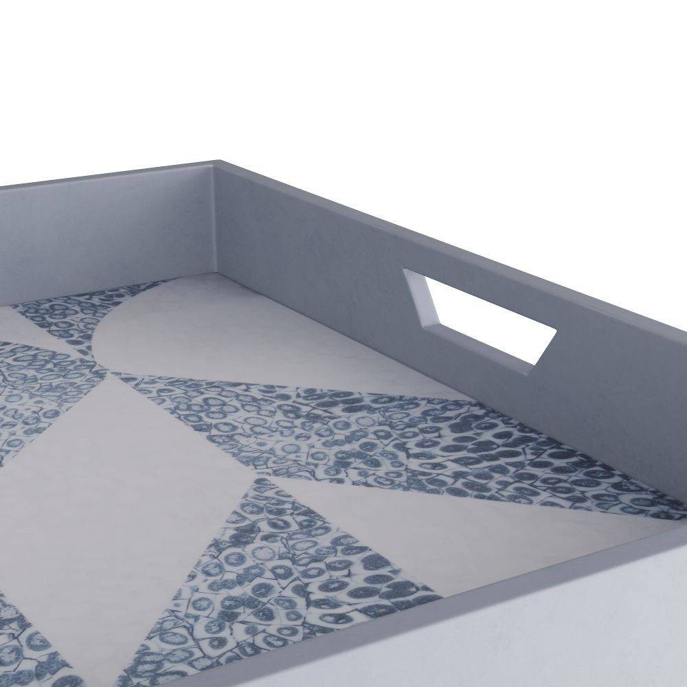 Arteriors - AYS02 - Tray - Alfie - Slate Blue Mosaic