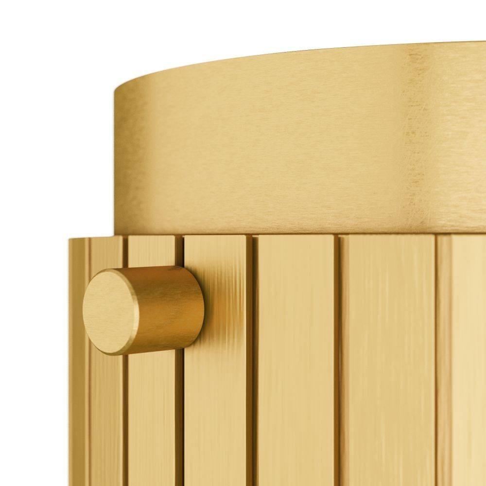 Arteriors - DFC03 - Flush Mount - York - Antique Brass