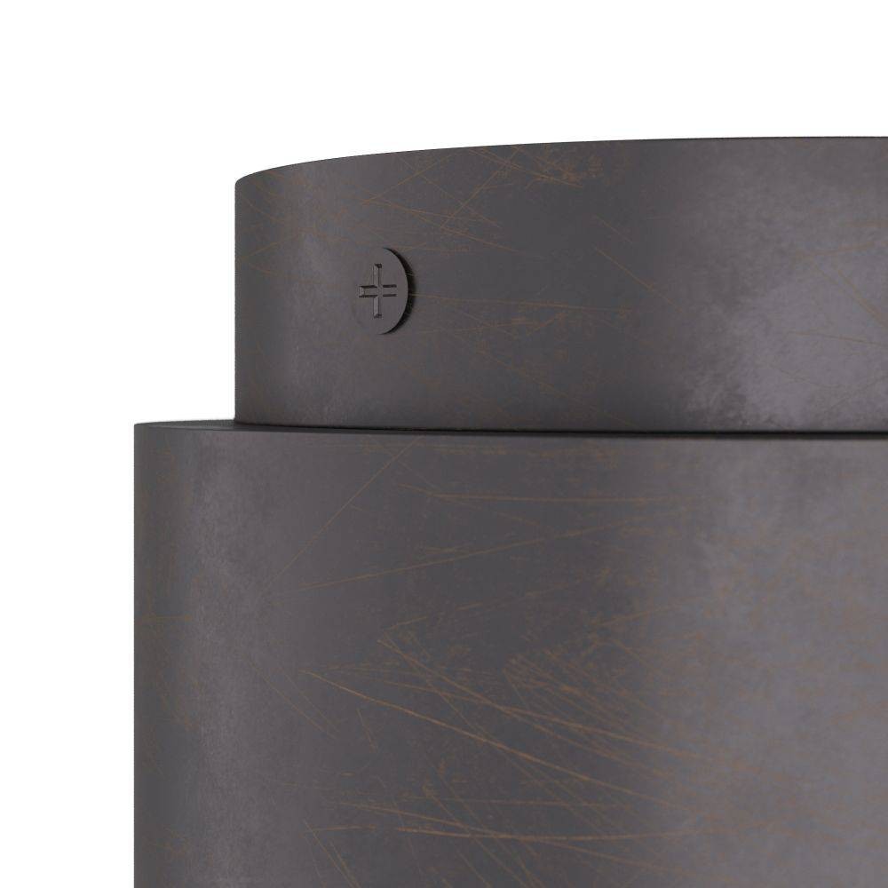 Arteriors - DFC06 - Flush Mount - Allentown - English Bronze, Opal Glass