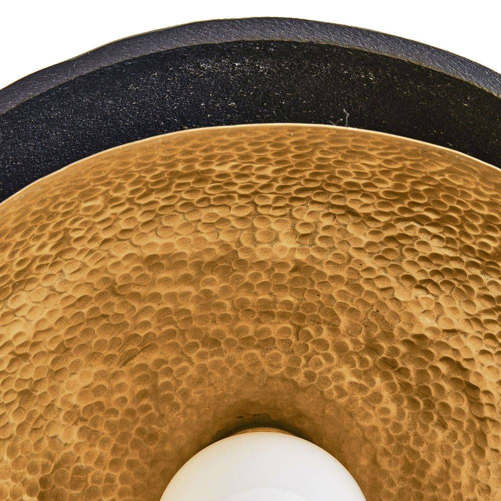 Arteriors - DFI04 - Flush Mount - Amani - Blackened Iron