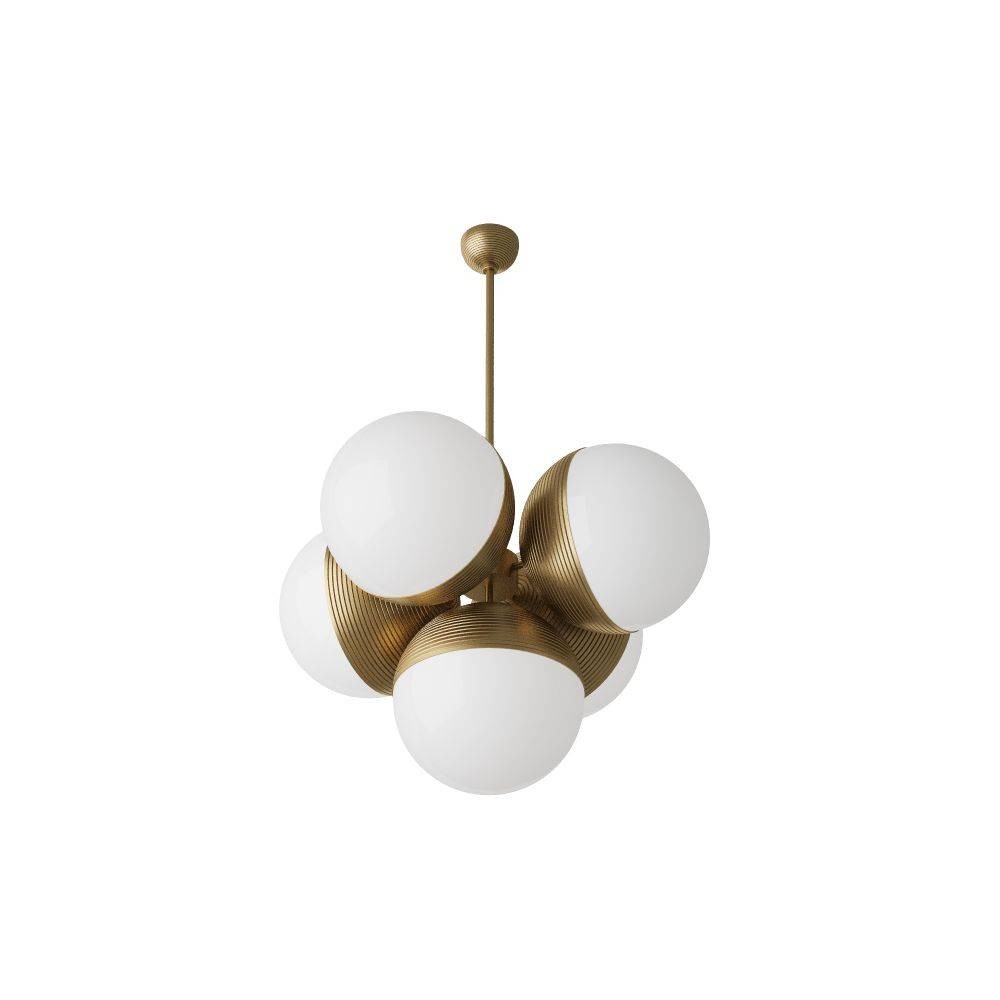 Arteriors - DMC14 - Chandelier - Baptiste - Antique Brass