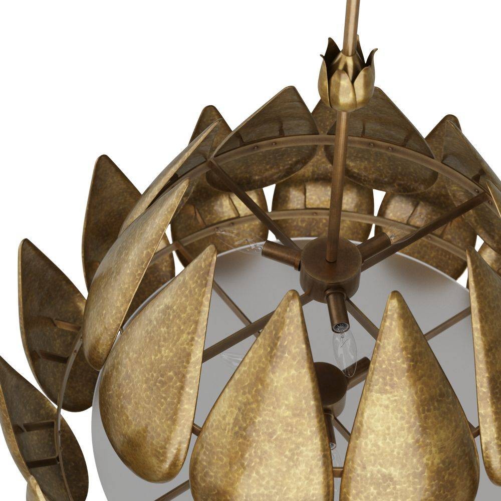 Arteriors - DMI09 - Chandelier - Anastasia - Vintage Brass