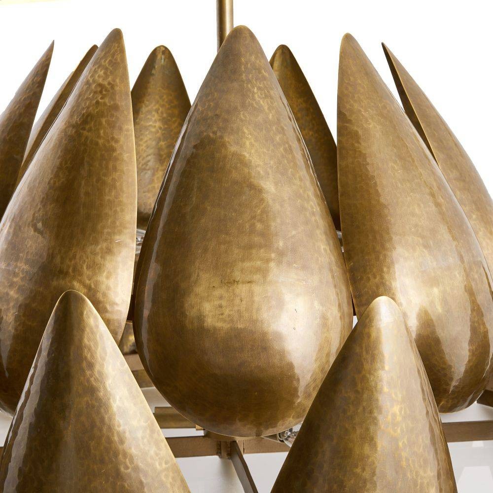 Arteriors - DMI09 - Chandelier - Anastasia - Vintage Brass