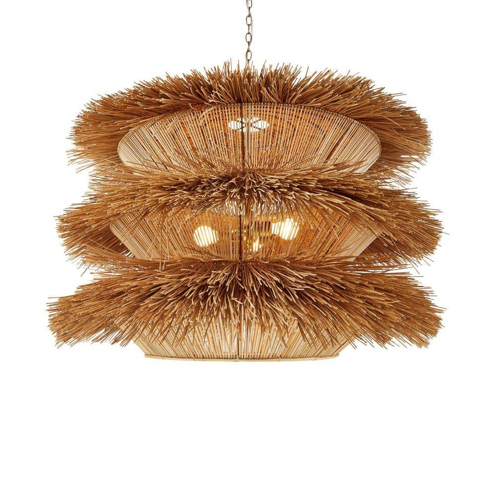 Arteriors - DMS12 - Pendant - Ansari - Natural Rattan