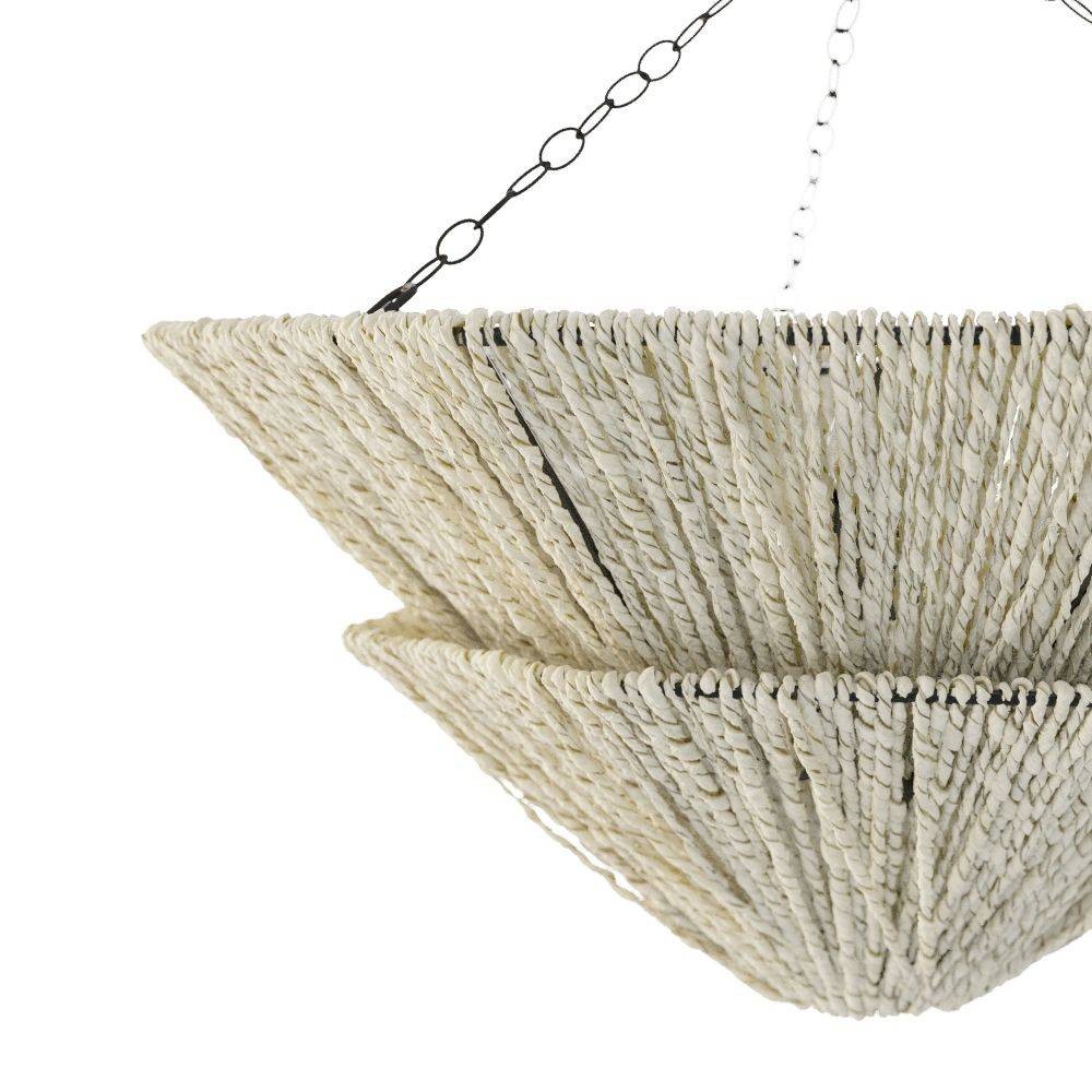 Arteriors - DMS13 - Chandelier - Anya - Light Gray Stained