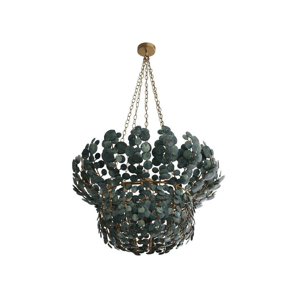 Arteriors - DMS14 - Chandelier - Bilal - Eucalyptus¬†Coconut Shell