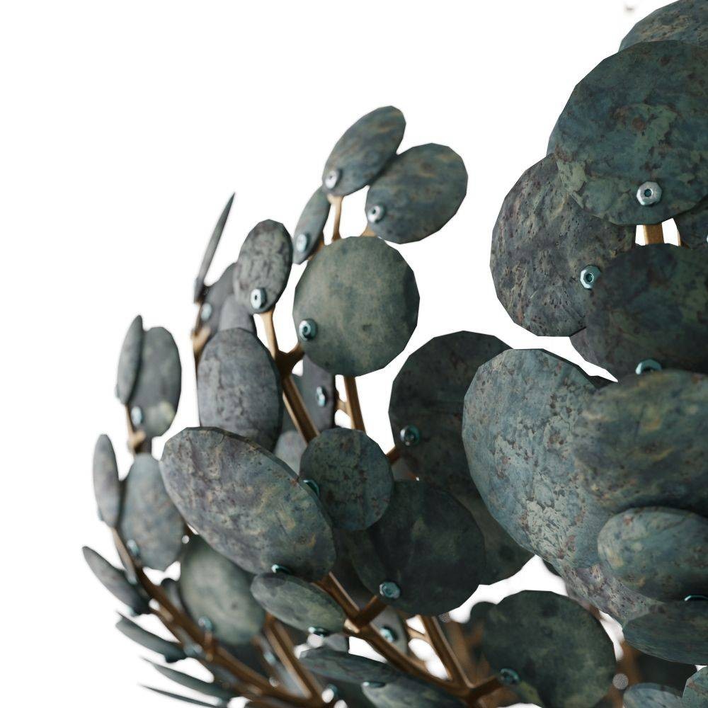 Arteriors - DMS14 - Chandelier - Bilal - Eucalyptus¬†Coconut Shell