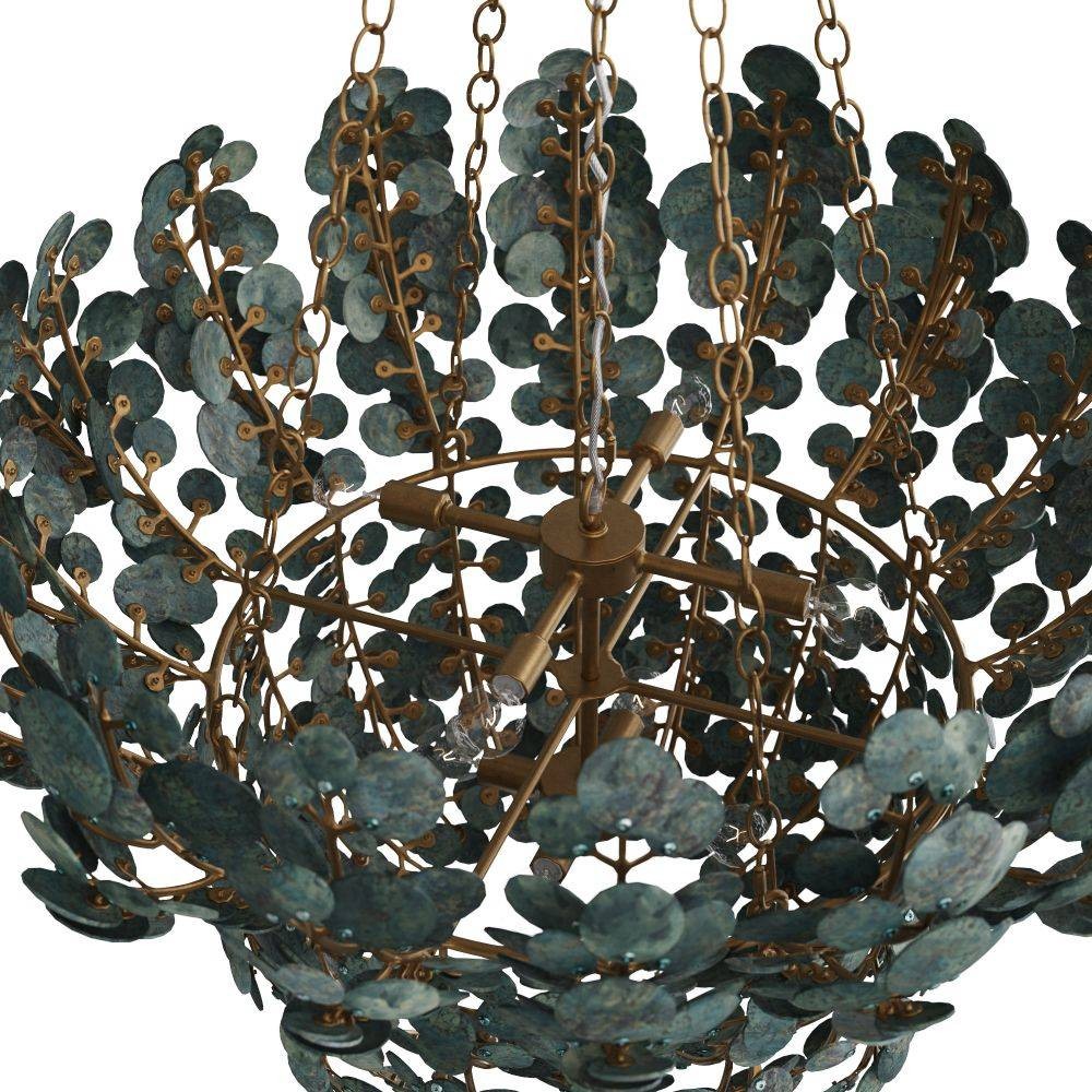 Arteriors - DMS14 - Chandelier - Bilal - Eucalyptus¬†Coconut Shell