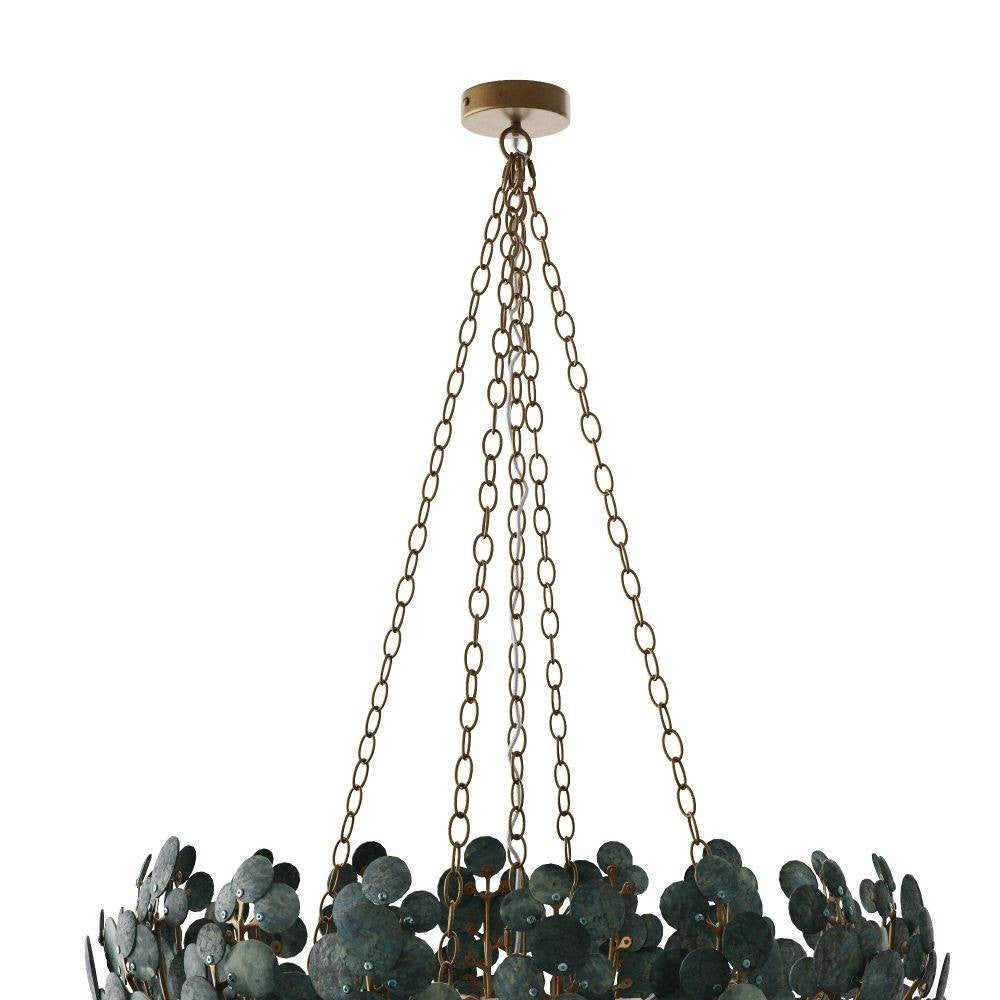 Arteriors - DMS14 - Chandelier - Bilal - Eucalyptus¬†Coconut Shell