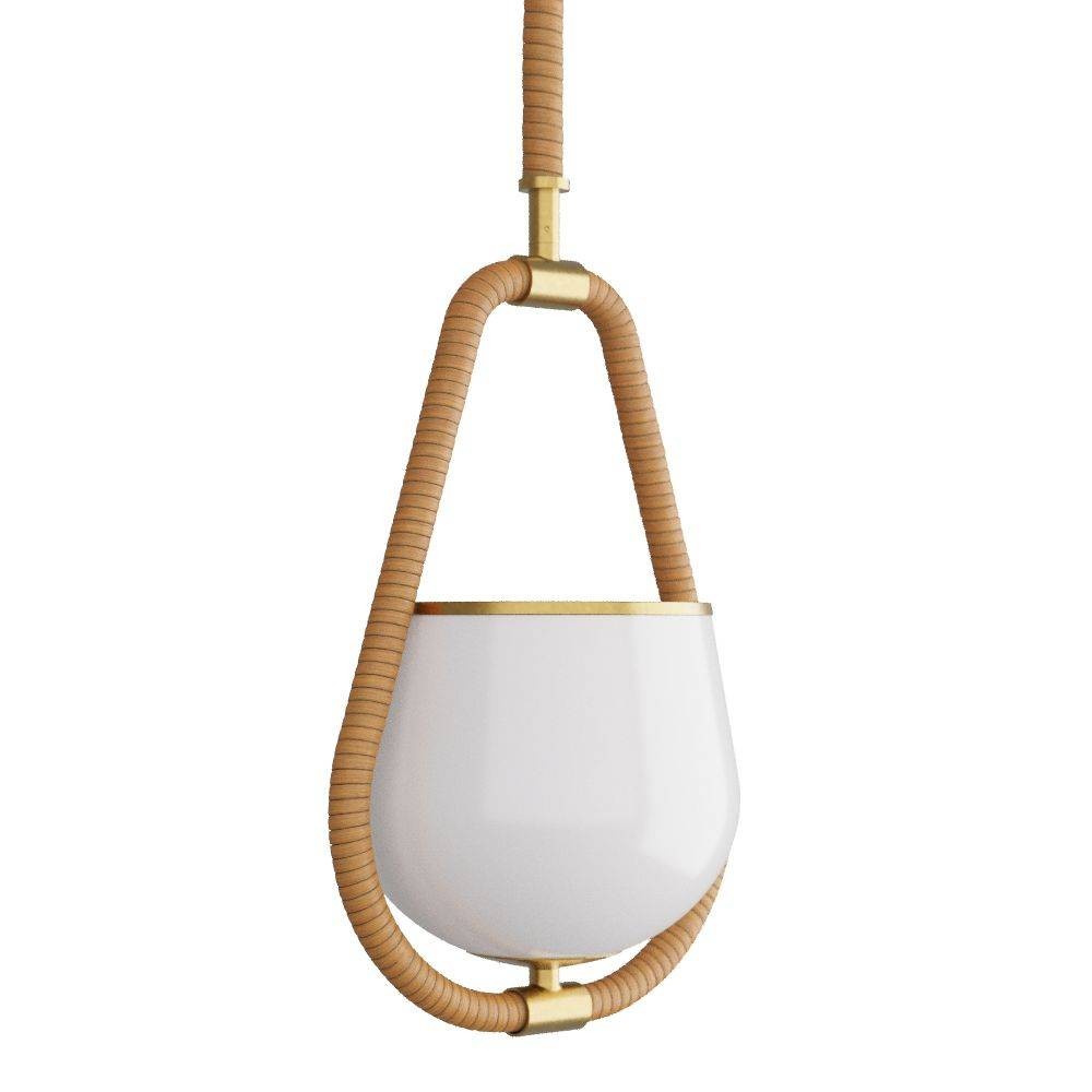 Arteriors - DPC12 - Pendant - Arlie - Antique Brass