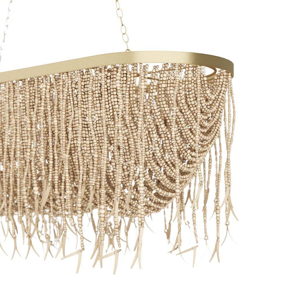 Arteriors - DRS02 - Chandelier - Baja - Natural Coconut Shell