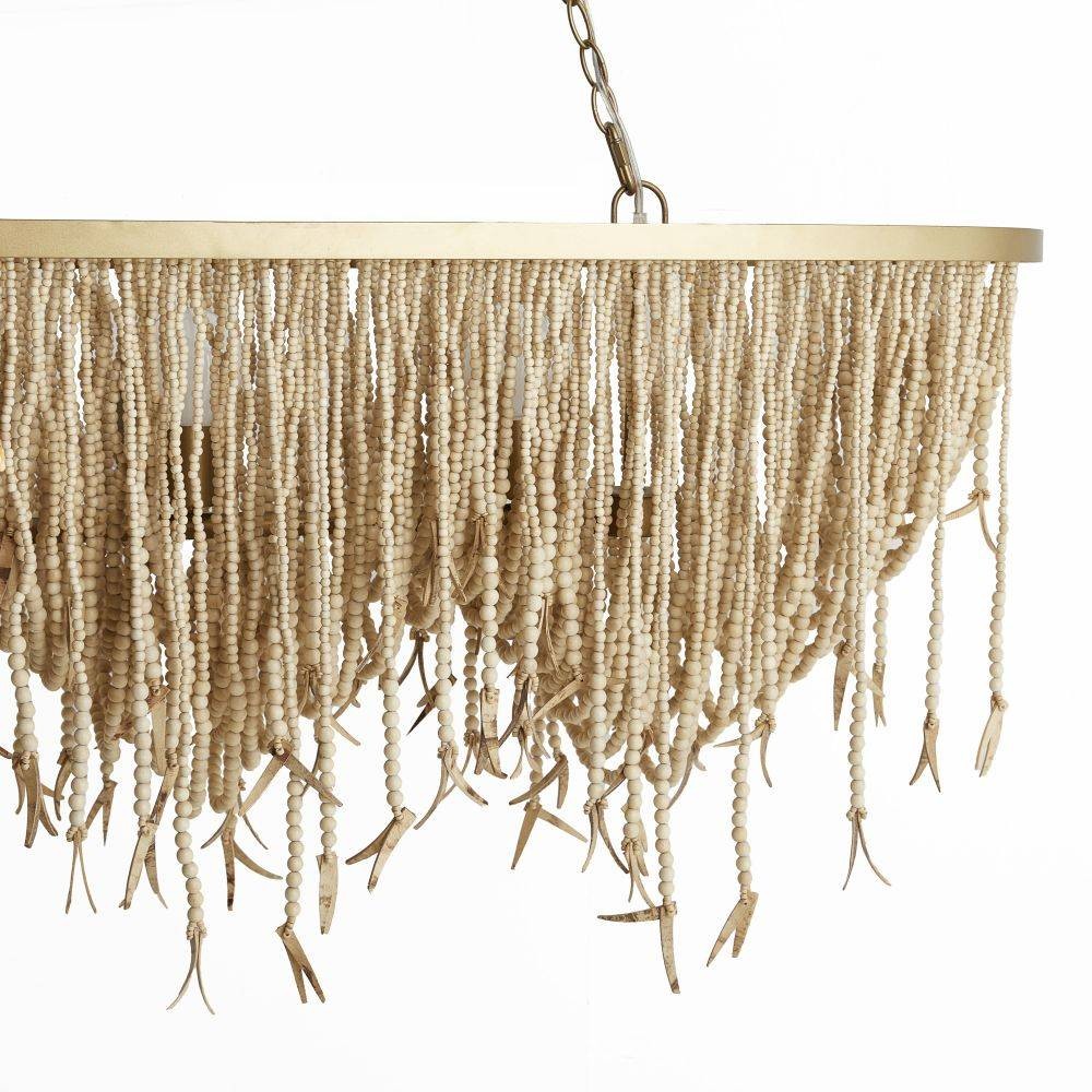 Arteriors - DRS02 - Chandelier - Baja - Natural Coconut Shell