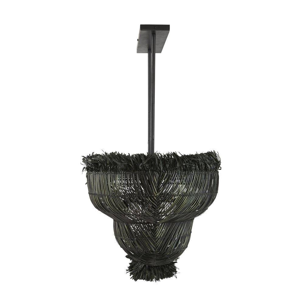 Arteriors - DRS03 - Chandelier - Yessika - Dark Gray Stained