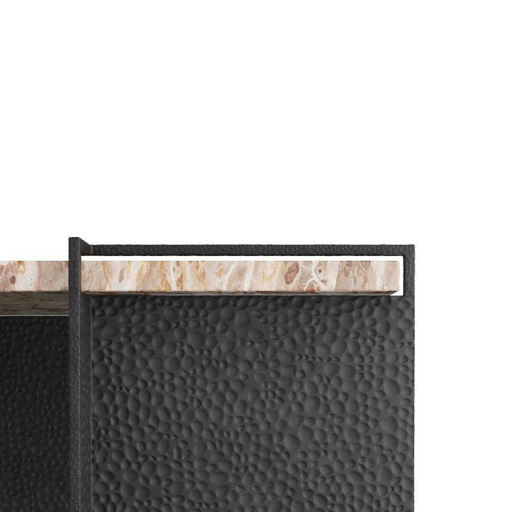 Arteriors - FCI09 - Cocktail Table - Boda - Blackened Iron