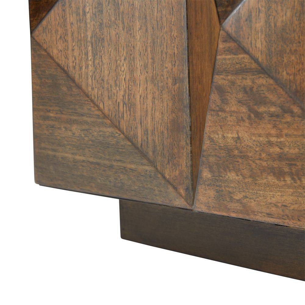 Arteriors - FCS01 - Cocktail Table - Umbra - Brindle Eucalyptus Veneer/Ebony Oak
